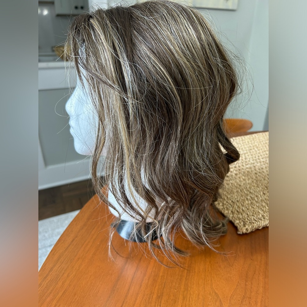 CATHERINE dark brunette lace front synthetic wig